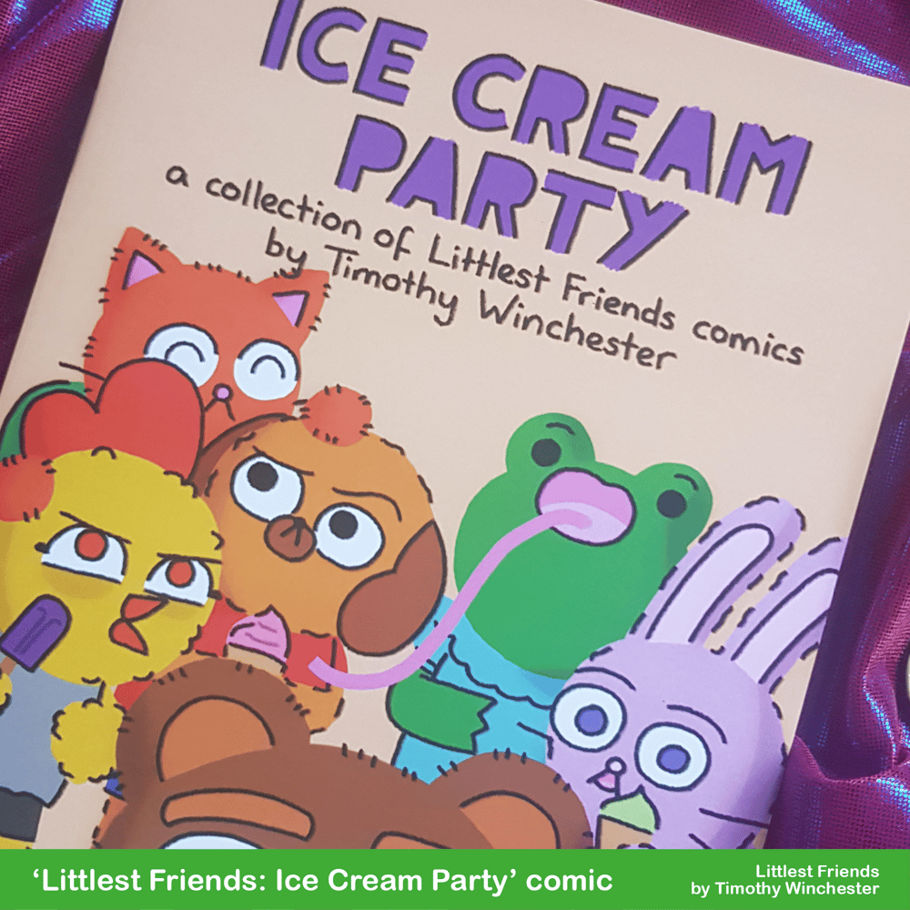 Littlest Friends: Ice Cream Party - A5 comic