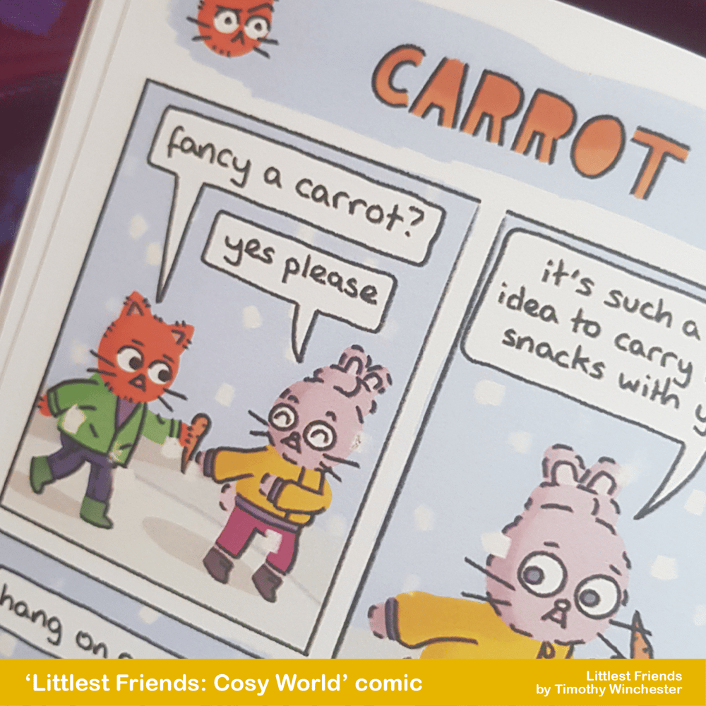 Littlest Friends: Cosy World - A5 comic