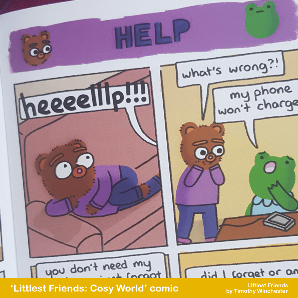 Littlest Friends: Cosy World - A5 comic