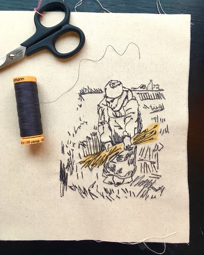 binding sheaves, after Van Gogh