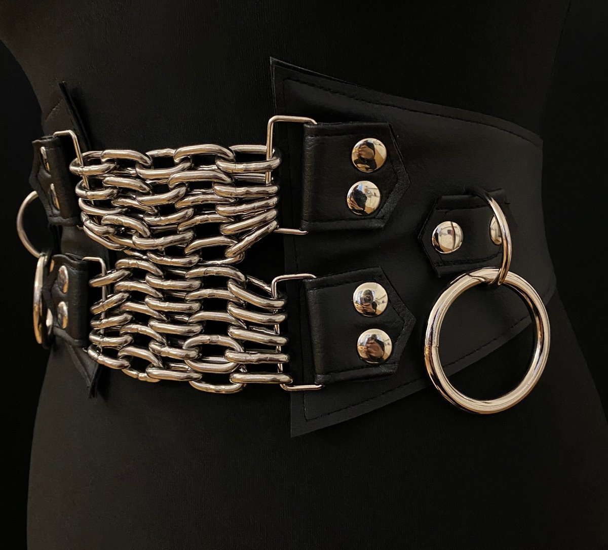 Penance waist cincher belt