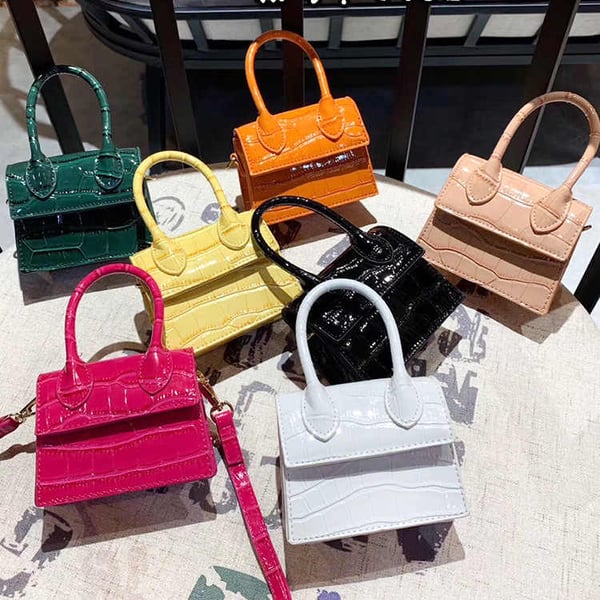 Image of Mini Croc Satchel Bag