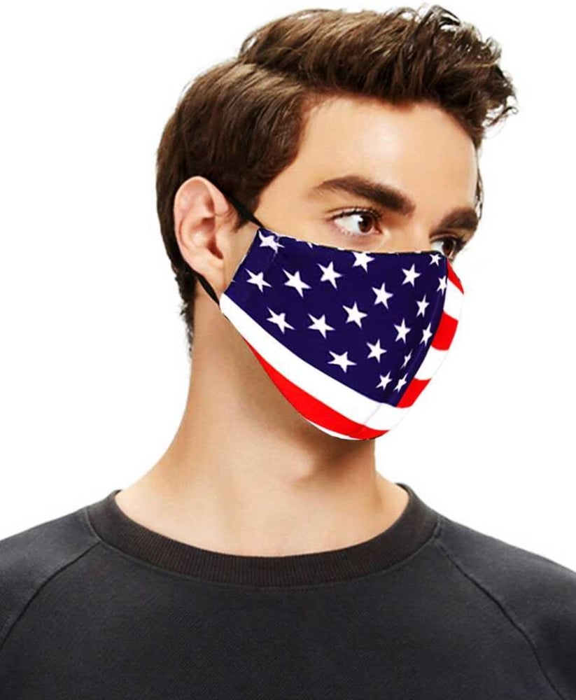 Image of AMERICAN FLAG MASK