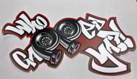 RED Who Gapped Ya Decal 