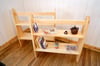 Waldorf Playstand (set of 2) / Dividers / bookshelves / No Canopy / Sanded and oiled/ Free CAN ship