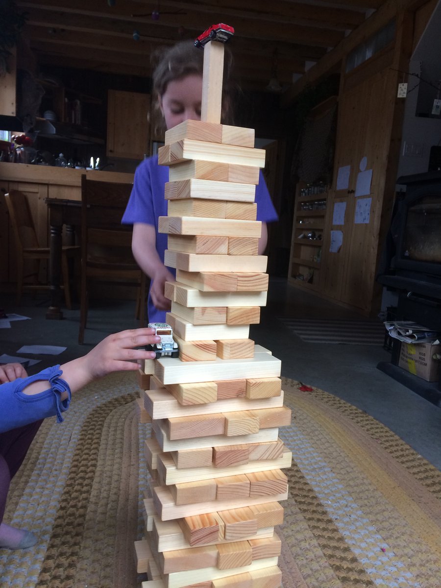 Extra big set of wood blocks / building blocks / 70 pieces / Waldorf / Montessori / Calculated shipping popular