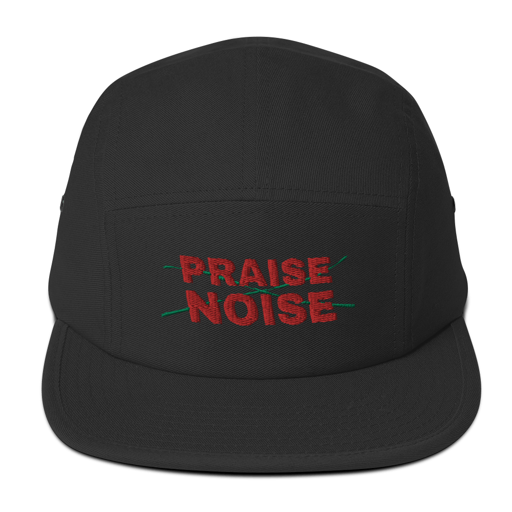 Image of Praise Noise 5 Panel Hat