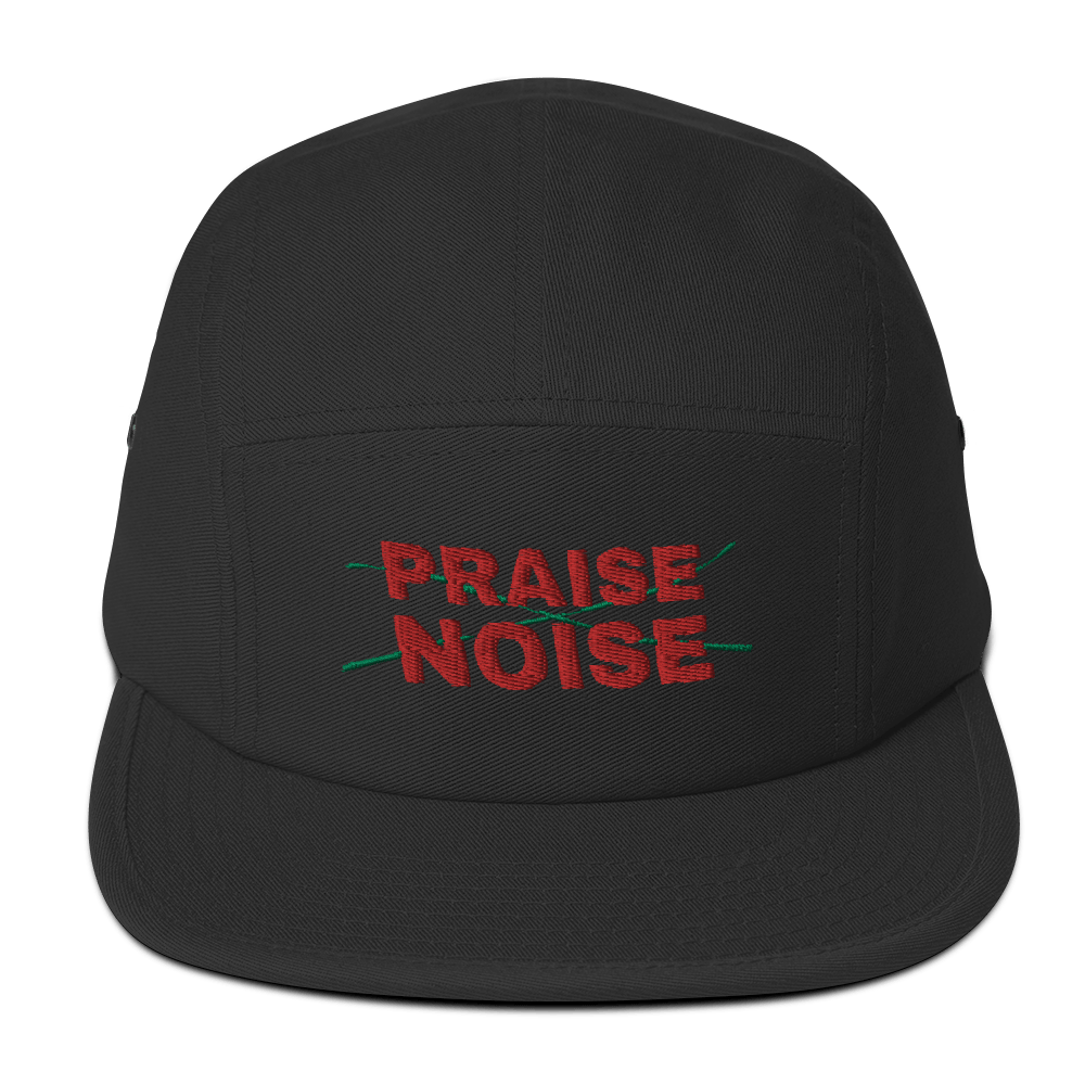 Download Praise Noise 5 Panel Hat Praise Noise