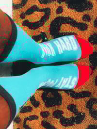 Image 5 of RUN WITH MAB Crew Socks