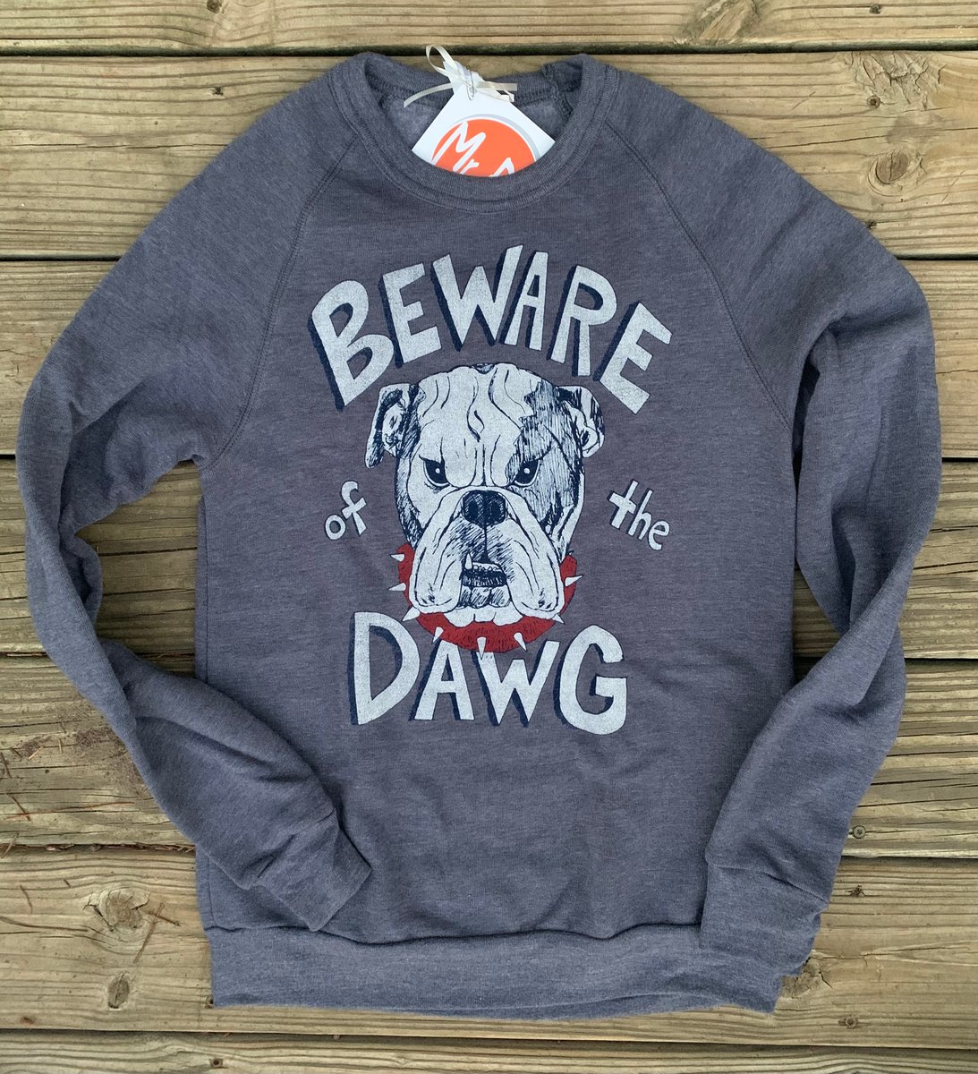 Adult Beware Of The Dawg Sweatshirt Mr Ps Tees