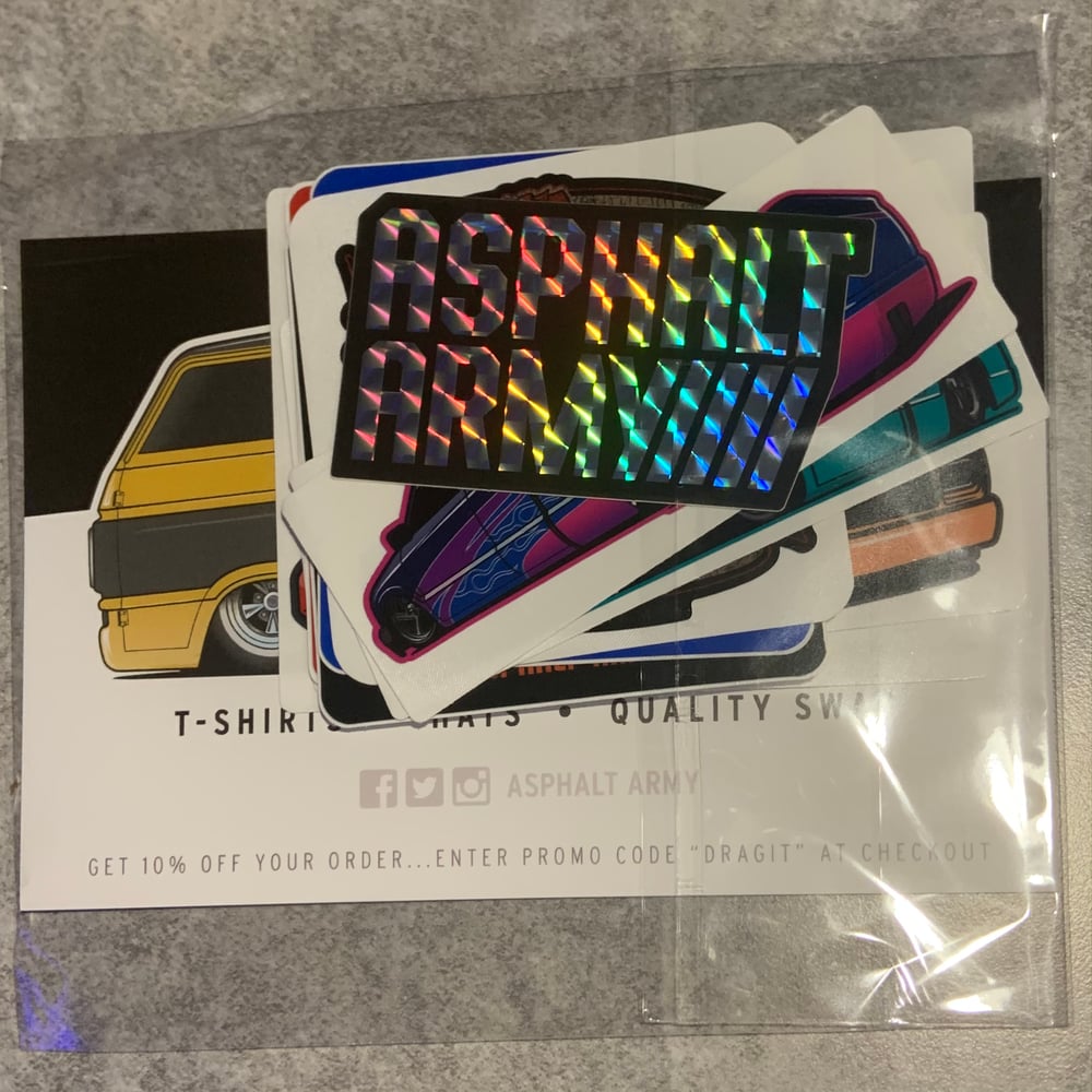 Image of $10 sticker pack