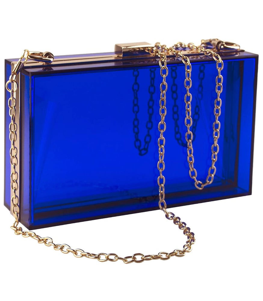 Image of Blocked clutch purse 