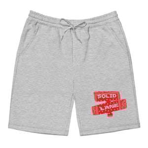 Image of Red Paisley Sweat Shorts