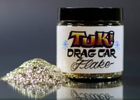 Image 2 of TUKI "DRAG CAR" 1970'S STYLE -.015 SIZE -SQUARE FLAKE