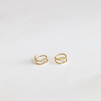 Image 1 of Jax Kelly-Minimalist Spiral Earrings