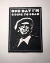 Kevin Rowland. Dexys. Hand Made. Original A3. Linocut print. Limited and Signed. Art.