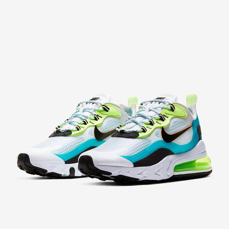 Image of Air Max 270 React SE - Ghost Green/Aqua Oracle