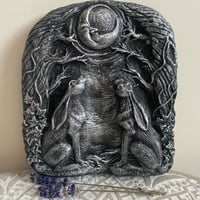 Image 4 of Golden Hare Statues, Bronze Goddess Statues & Hare Plaques