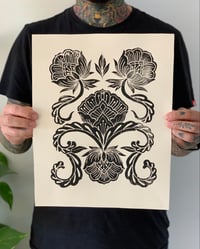 Black flowers