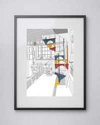 Image 1 of Snowdrop Inn Print