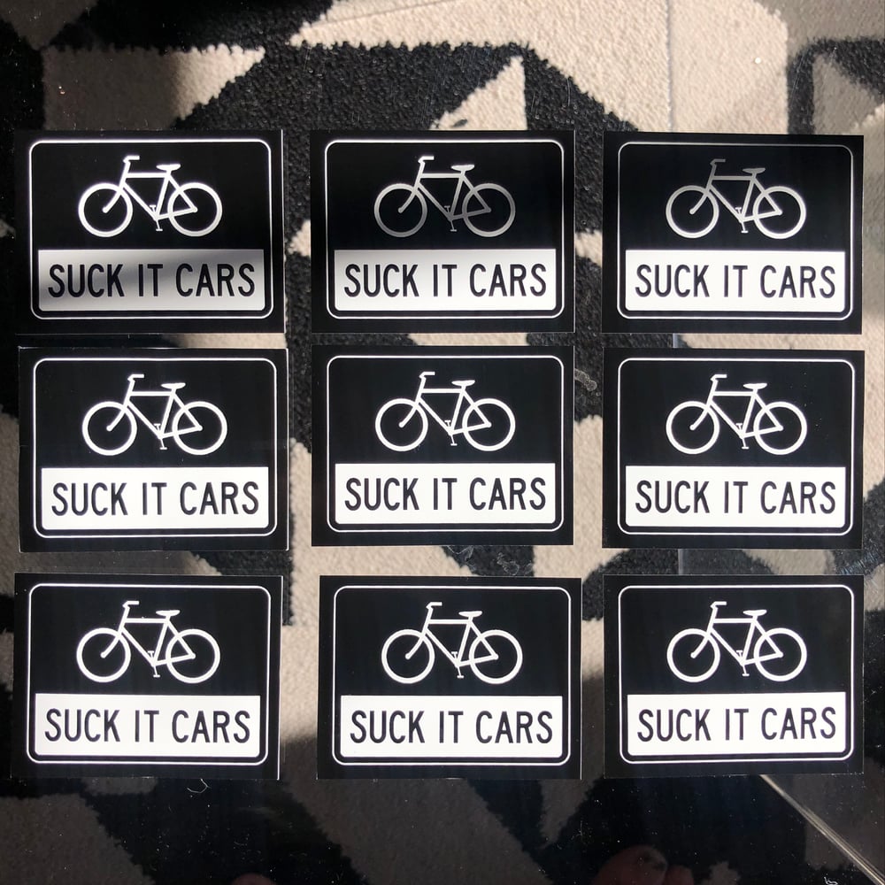 Suck It Cars sticker