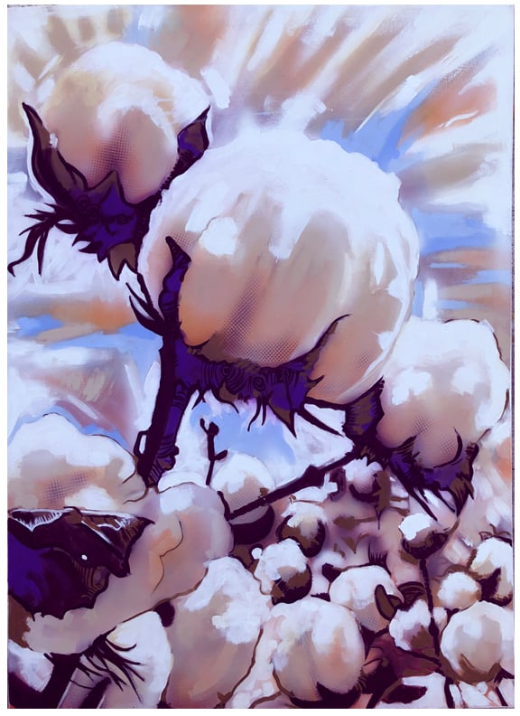 White gold( cotton )