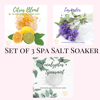 Spa Foot and Hand Salt Soaker  - Available in set of 3 packs or individual pack (Free Shipping)