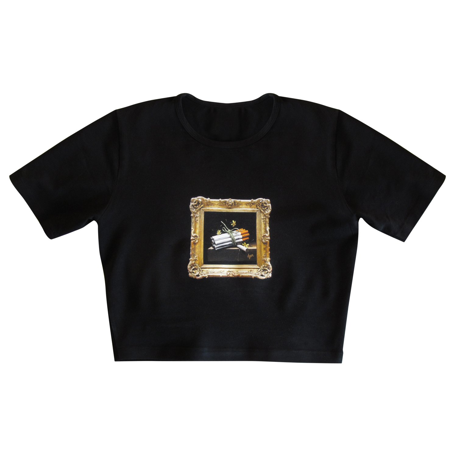 Image of "I WISH I KNEW HOW TO QUIT YOU" Crop Top