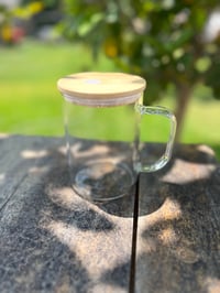 Image 2 of 17oz Clear Sublimation Glass Mug