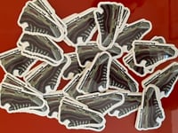 Air Max 95 Freddy Kruger Stickers 
