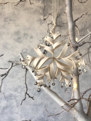 Image of Single Snowflake decoration 