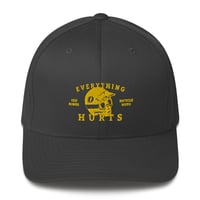 Image 1 of OLD BONES BADGE LOGO FLEX FIT HAT