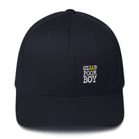 Image 2 of CLUB POOR BOY FLEX FIT LOGO HAT