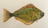 Image 4 of Halibut Sticker 