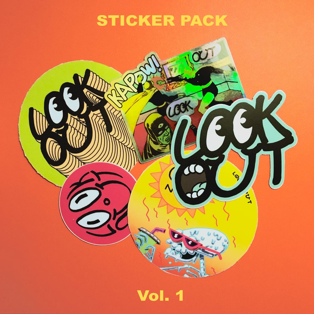 Image of LOOK OUT! Sticker Pack Vol. 1