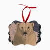 Winter Bear Natural Wood Benelux Ornament