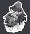 Ink Cap Fairy Vinyl Sticker