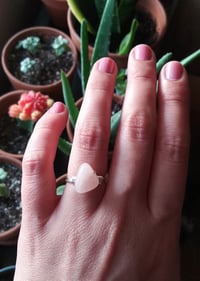 Image 3 of Rose quartz ring