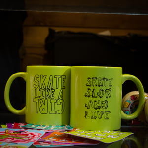 Image of Skate Slow and Live Mug