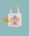 CAPTAIN BRUTUS PIZZA TOTE BAG