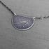 Silver Celestial Crow Necklace Image 4