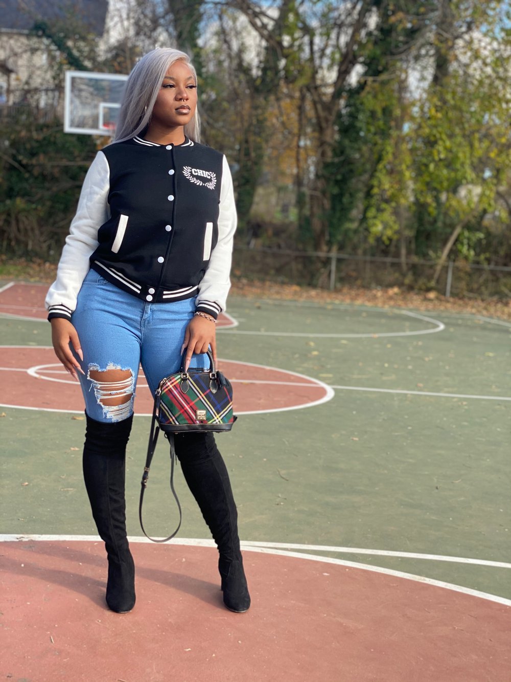 Image of Chic Academy Varsity Jacket 