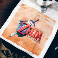 Original 1998 Zelda “Ocarina Of Time” Video Game Promo Tee.