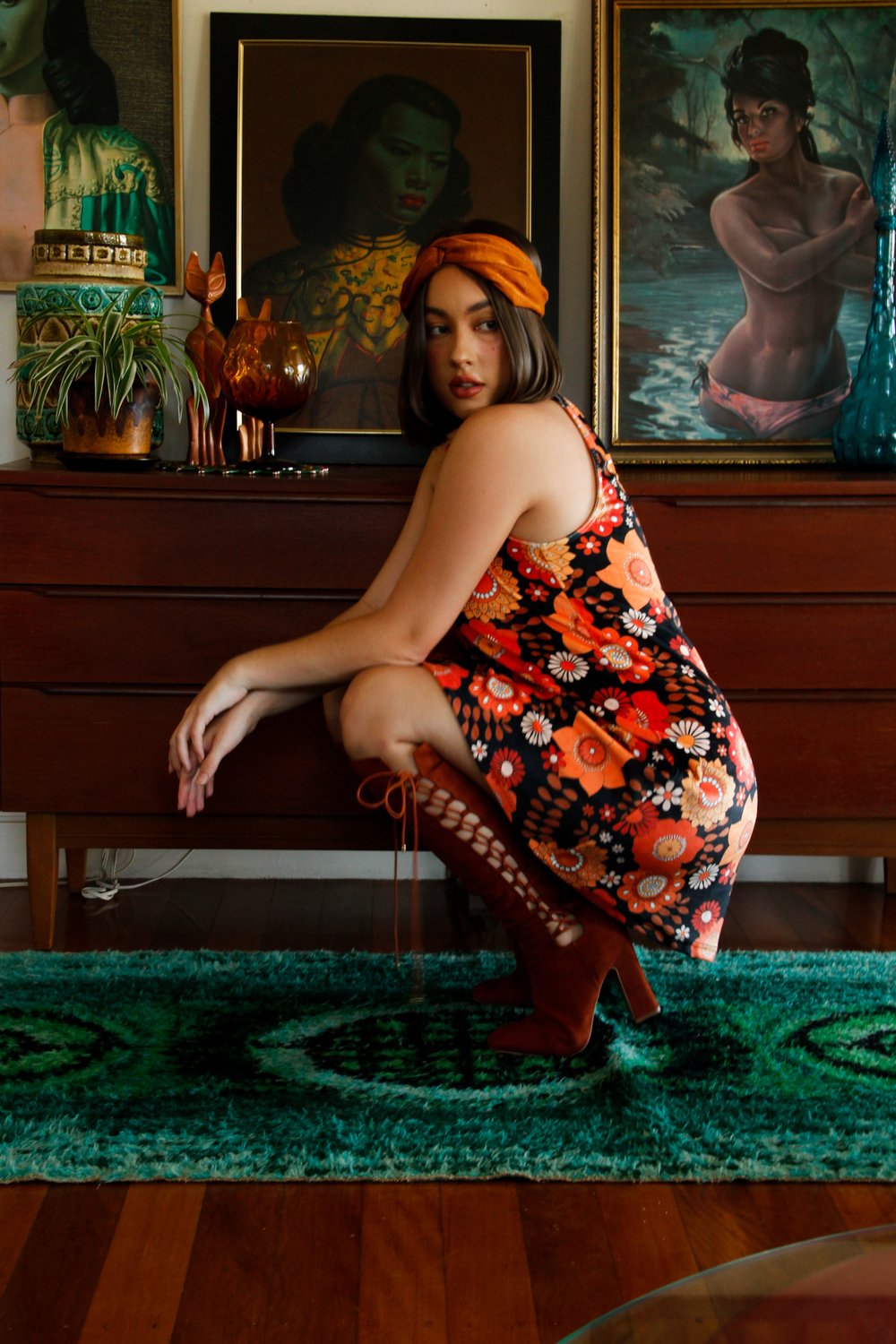 Velvet dreams mini in Lover Lover red