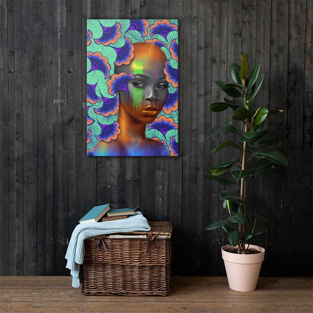Image of Ares Flame Canvas Print