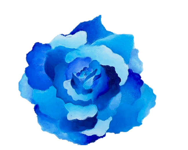 Blue Rose Sticker 