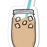 Coffe sticker 