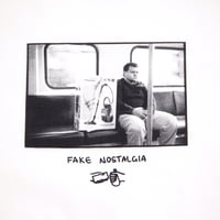 Image 2 of Sam Stephenson 'Fake Nostalgia' White or Grey T-shirt
