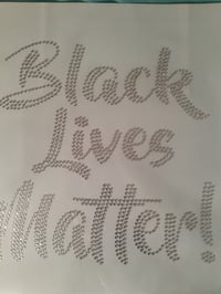 Image 1 of Black Lives Matter Bling Tee