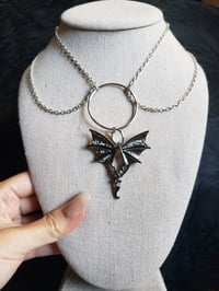 Vampire Bat Choker Necklace 